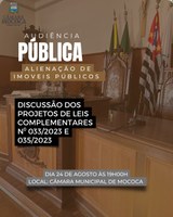 Audiência Pública Alienação de Imóveis Públicos