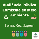 Audiência Pública da Comissão de Meio Ambiente