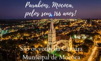 Câmara Municipal de Mococa parabeniza Mococa!
