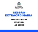 Convocação de sessão extraordinária pelo Prefeito